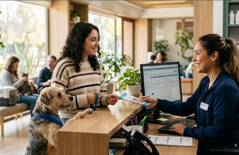 Asistente Administrativoa Clinica Veterinaria Colón