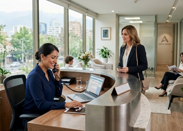 Recepcionista Ejecutiva para Clínica Estética Dental